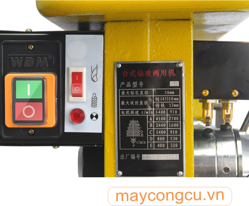 Cụm điều khiển cơ máy khoan taro